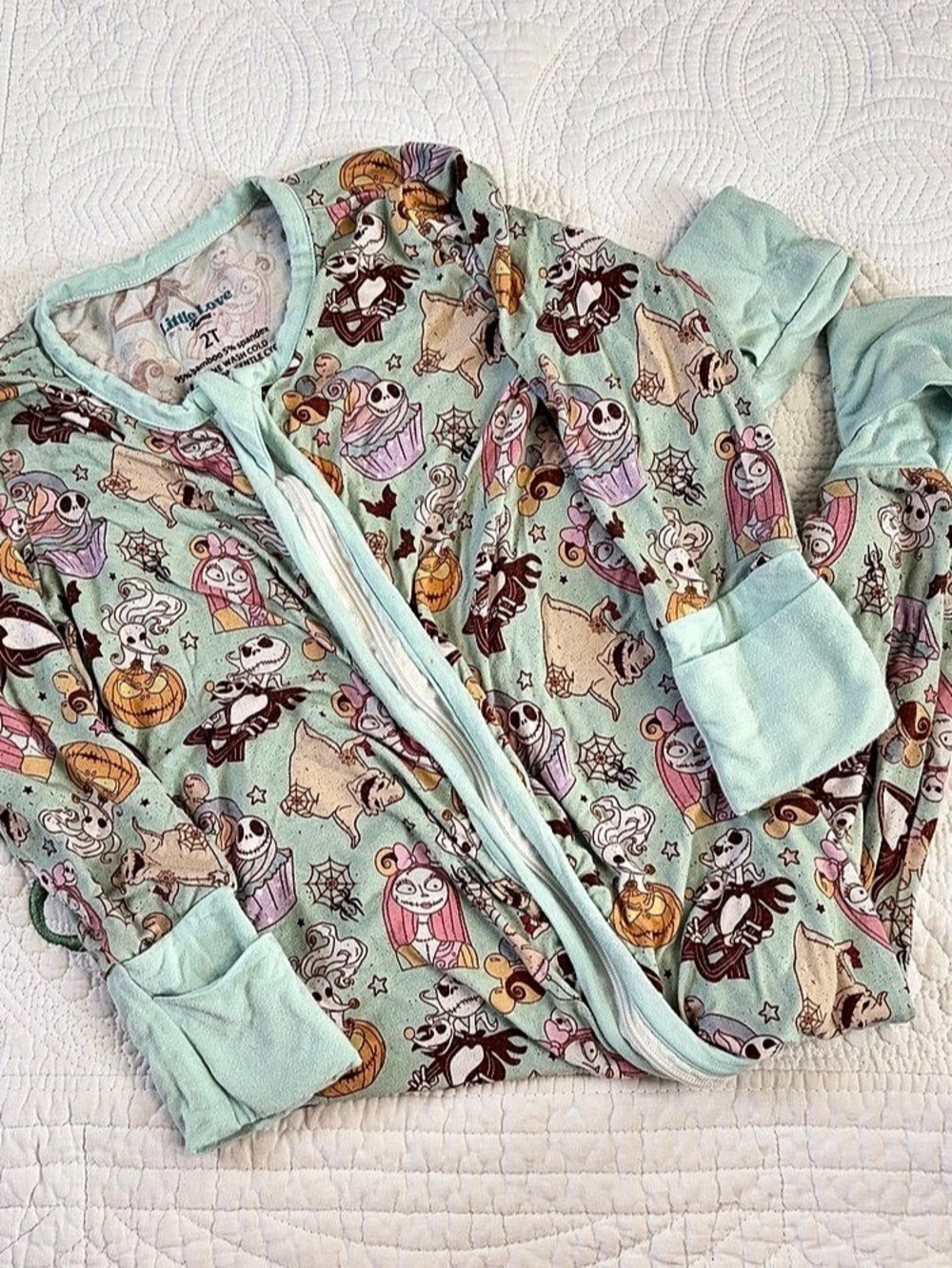 Little Love James 2T Halloween Pajama Like New